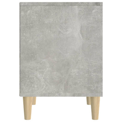 vidaXL Nachttisch Betongrau 40x35x50 cm