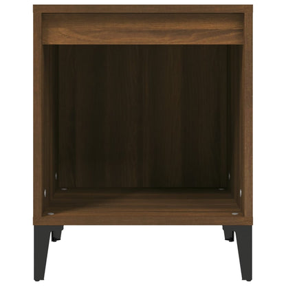 vidaXL Nachttisch Braun Eichen-Optik 40x35x50 cm