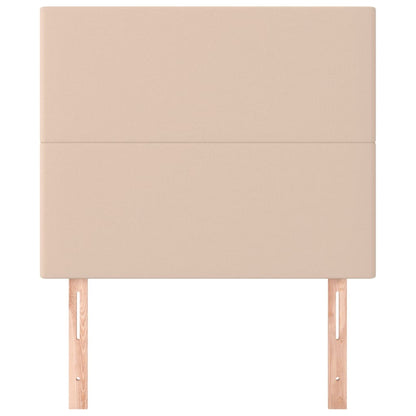 Kopfteil Cappuccino 90x5x118/128 cm Kunstleder