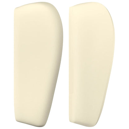 vidaXL Tête de lit à oreilles crème 83x23x78/88 cm similicuir