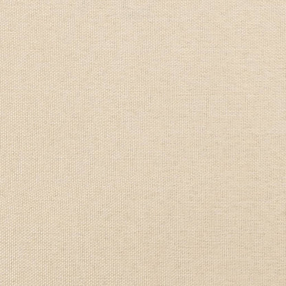 vidaXL Kopfteil mit Ohren Creme 83x23x118/128 cm Stoff