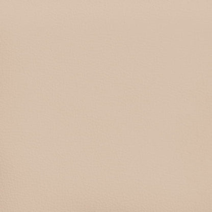 vidaXL Kopfteil mit Ohren Cappuccino-Braun 93x23x118/128 cm Kunstleder
