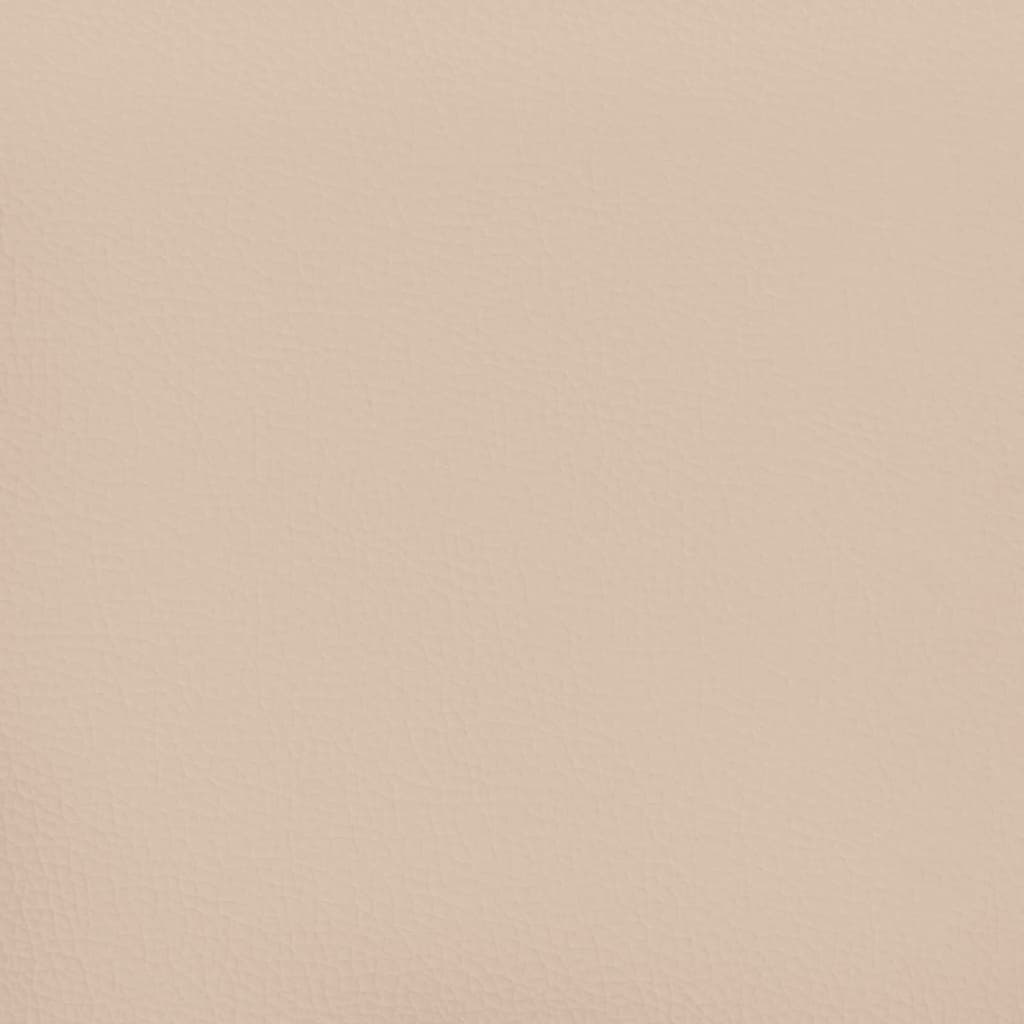 vidaXL Kopfteil mit Ohren Cappuccino-Braun 83x23x118/128 cm Kunstleder