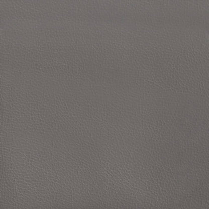vidaXL Kopfteil mit Ohren Grau 83x16x78/88 cm Kunstleder