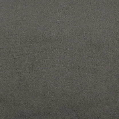 vidaXL Kopfteil mit Ohren Dunkelgrau 163x16x78/88 cm Samt