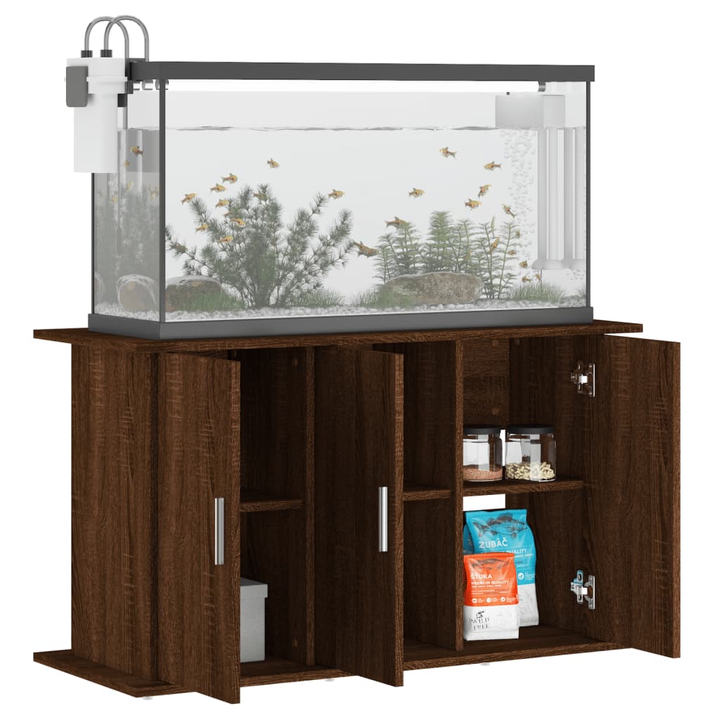 vidaXL Aquariumständer Braun Eichen-Optik 101x41x58 cm Holzwerkstoff