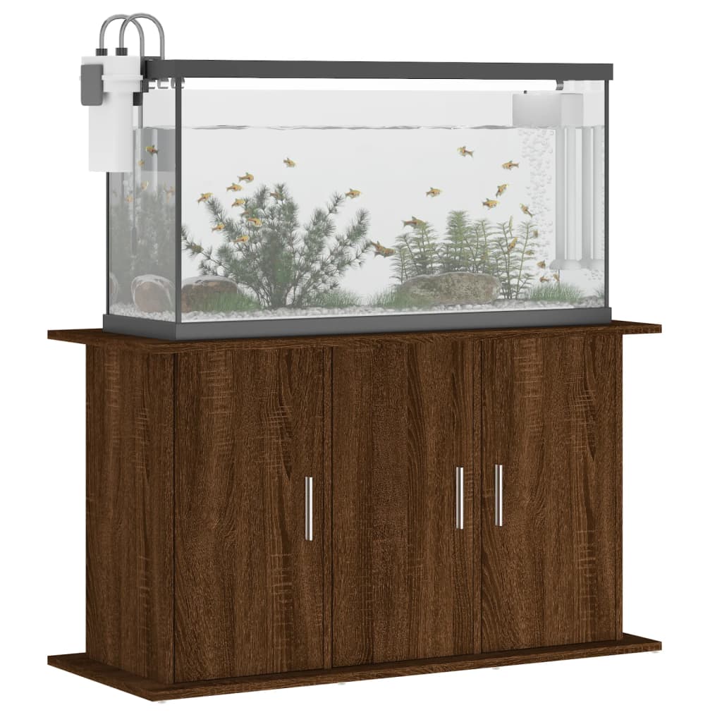 vidaXL Aquariumständer Braun Eichen-Optik 101x41x58 cm Holzwerkstoff