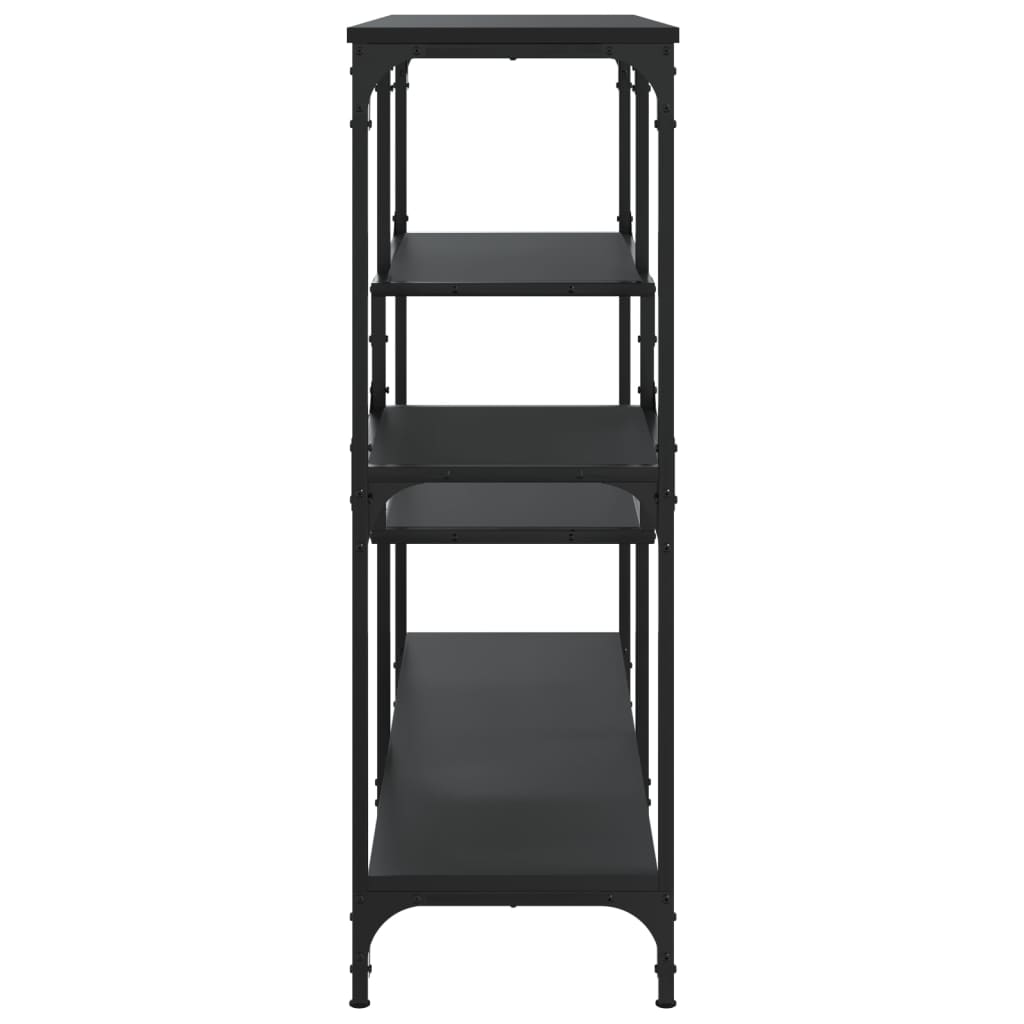 vidaXL Konsolentisch Schwarz 103x32x95 cm Holzwerkstoff