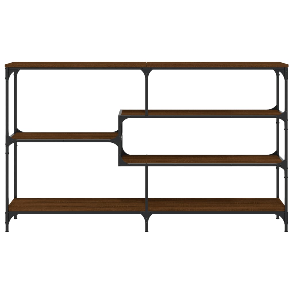 vidaXL Konsolentisch Braun Eichen-Optik 160x32x95 cm Holzwerkstoff