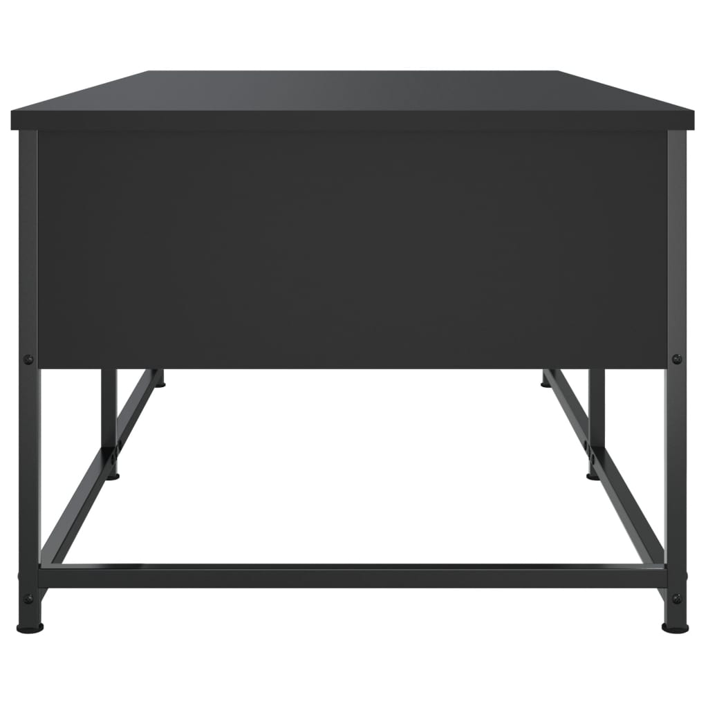 vidaXL Couchtisch Schwarz 100x51x40 cm Holzwerkstoff
