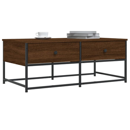 vidaXL Couchtisch Braun Eichen-Optik 100x51x40 cm Holzwerkstoff