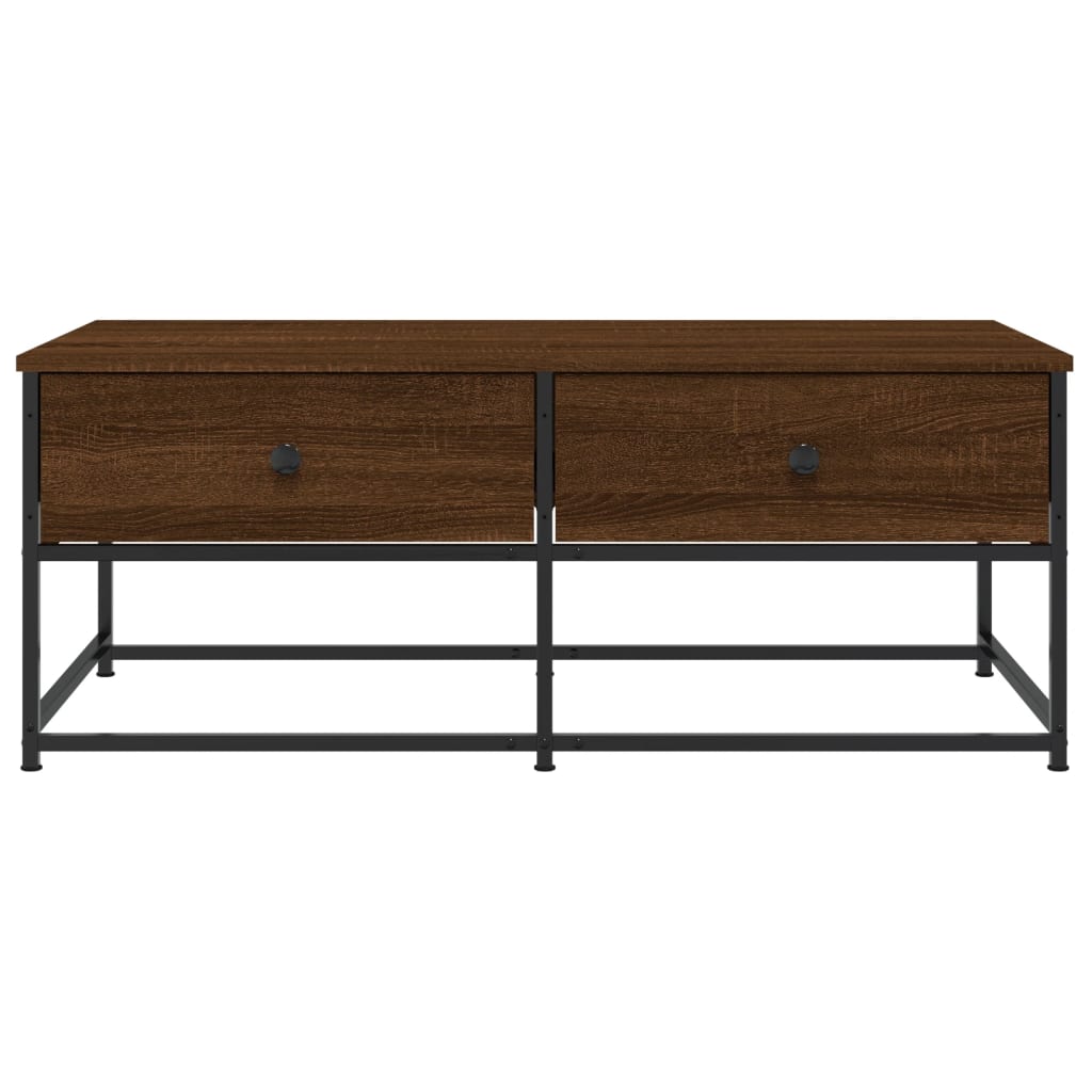 vidaXL Couchtisch Braun Eichen-Optik 100x51x40 cm Holzwerkstoff