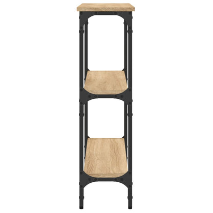 Konsolentisch Sonoma-Eiche 75 x 22,5 x 75 cm Holzwerkstoff