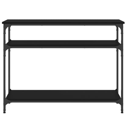 vidaXL Konsolentisch Schwarz 100x29x75 cm Holzwerkstoff