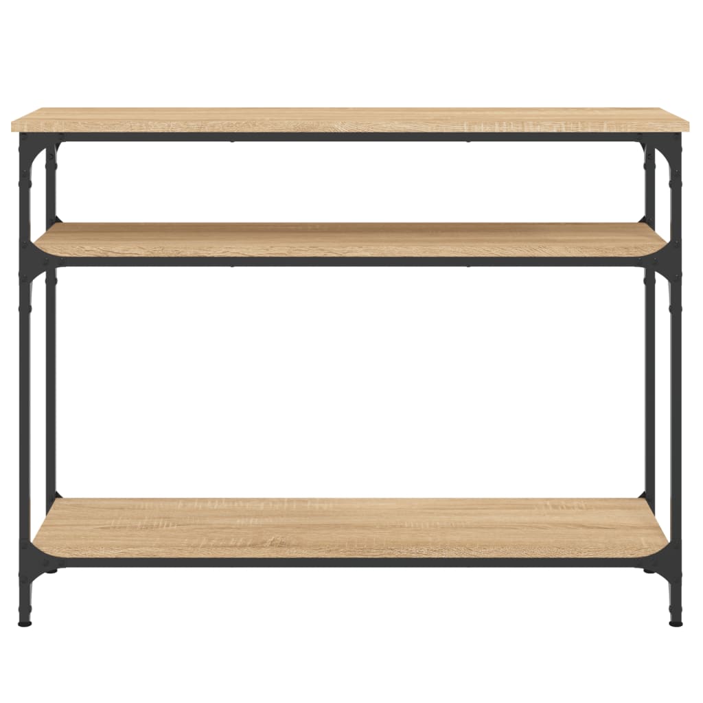 vidaXL Konsolentisch Sonoma-Eiche 100x29x75 cm Holzwerkstoff