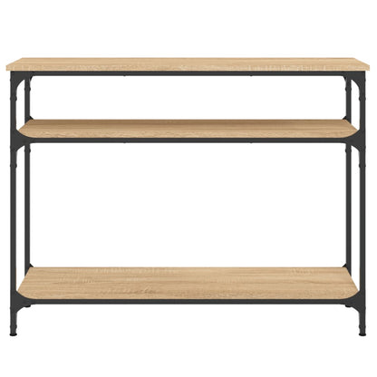 vidaXL Konsolentisch Sonoma-Eiche 100x29x75 cm Holzwerkstoff