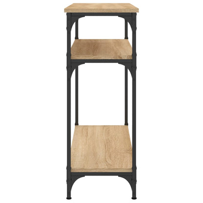 vidaXL Konsolentisch Sonoma-Eiche 75x29x75 cm Holzwerkstoff