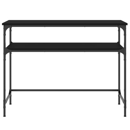 vidaXL Konsolentisch Schwarz 100x35,5x75 cm Holzwerkstoff