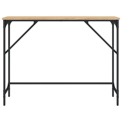 vidaXL Konsolentisch Sonoma-Eiche 100x32x75 cm Holzwerkstoff