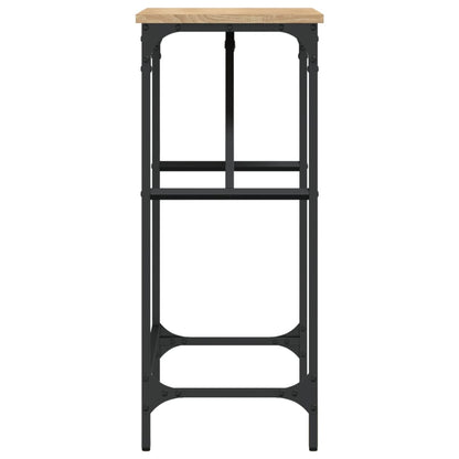 vidaXL Konsolentisch Sonoma-Eiche 75x32x75 cm Holzwerkstoff