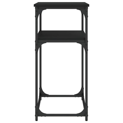vidaXL Table console Noir 100x35,5x75 cm Bois d'ingénierie