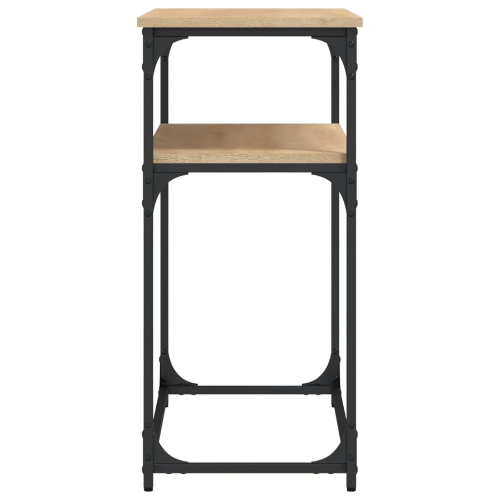 vidaXL Konsolentisch Sonoma-Eiche 100x35,5x75 cm Holzwerkstoff