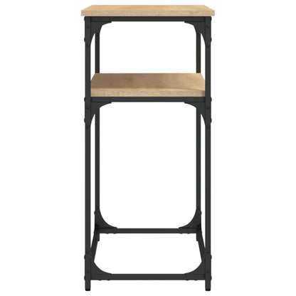 vidaXL Konsolentisch Sonoma-Eiche 100x35,5x75 cm Holzwerkstoff