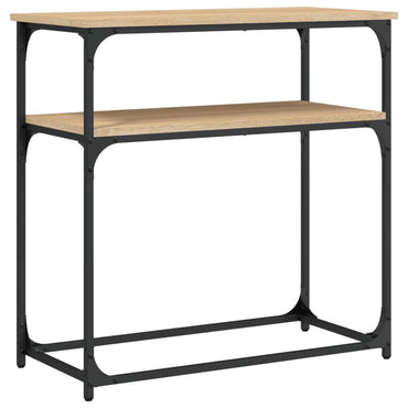 vidaXL Console chêne sonoma 75x35,5x75 cm Aggloméré
