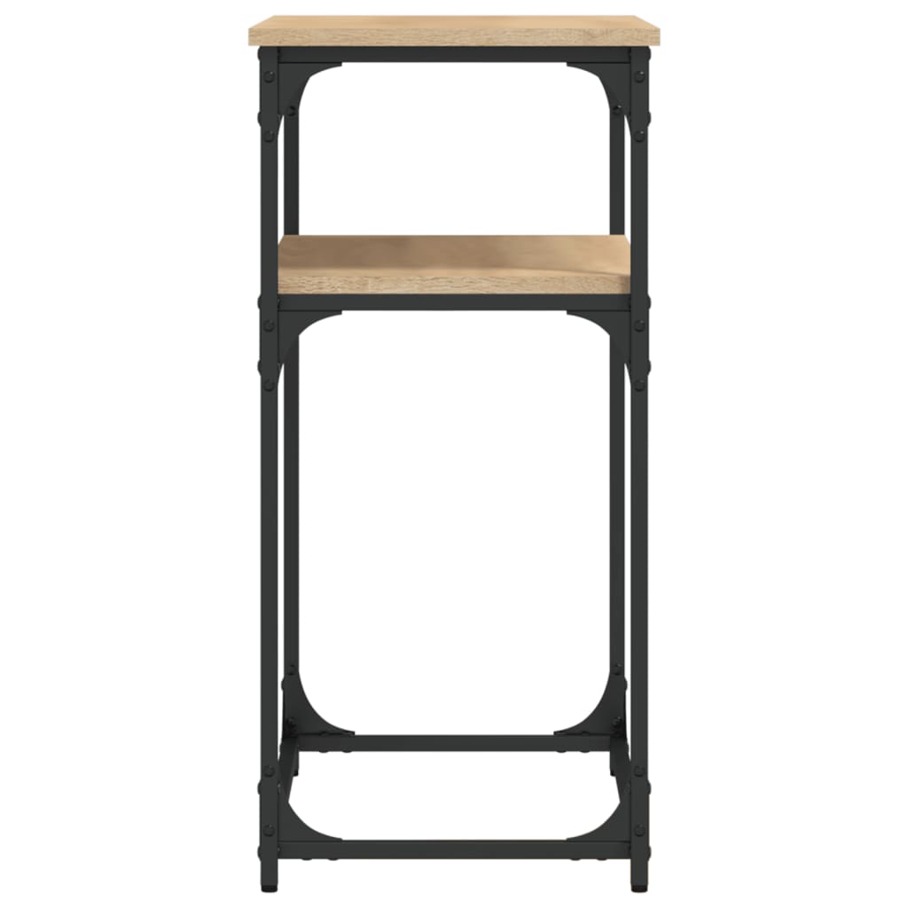 vidaXL Console chêne sonoma 75x35,5x75 cm Aggloméré