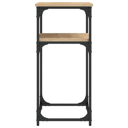 vidaXL Console chêne sonoma 75x35,5x75 cm Aggloméré