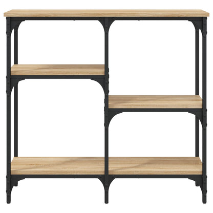 vidaXL Konsolentisch Sonoma-Eiche 80 x 29 x 75 cm Holzwerkstoff