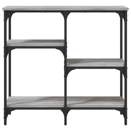 vidaXL Console de table gris sonoma 80x29x75 cm Aggloméré