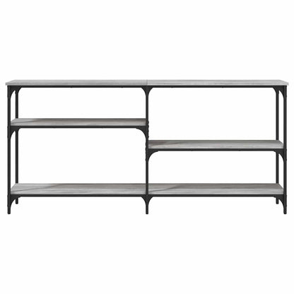 vidaXL Konsolentisch Grau Sonoma 160x29x75 cm Holzwerkstoff