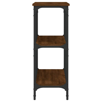 vidaXL Konsolentisch Braun Eichen-Optik 100x29x75 cm Holzwerkstoff