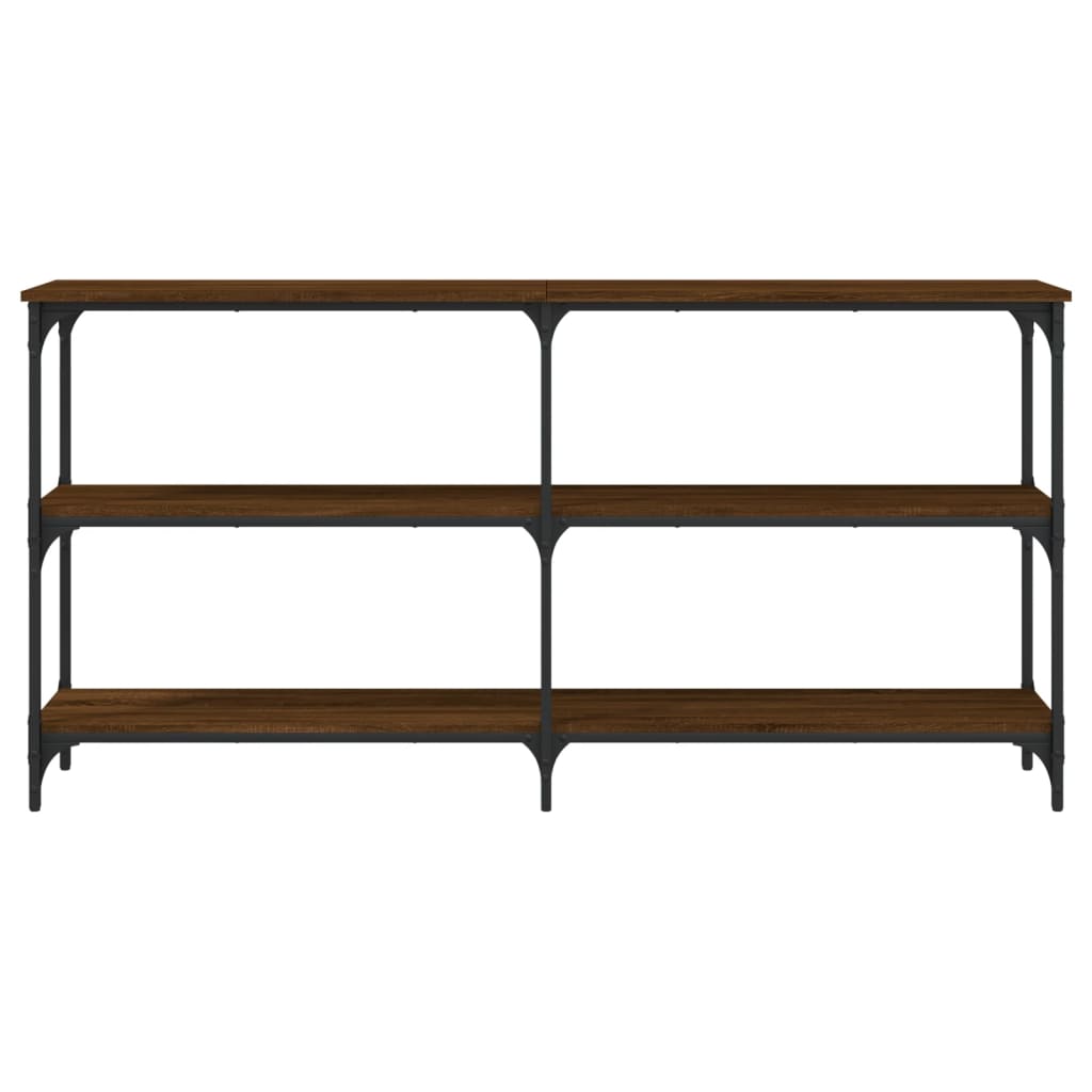 vidaXL Konsolentisch Braun Eichen-Optik 150x29x75 cm Holzwerkstoff