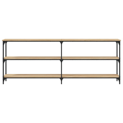 vidaXL Konsolentisch Sonoma-Eiche 200 x 29 x 75 cm Holzwerkstoff
