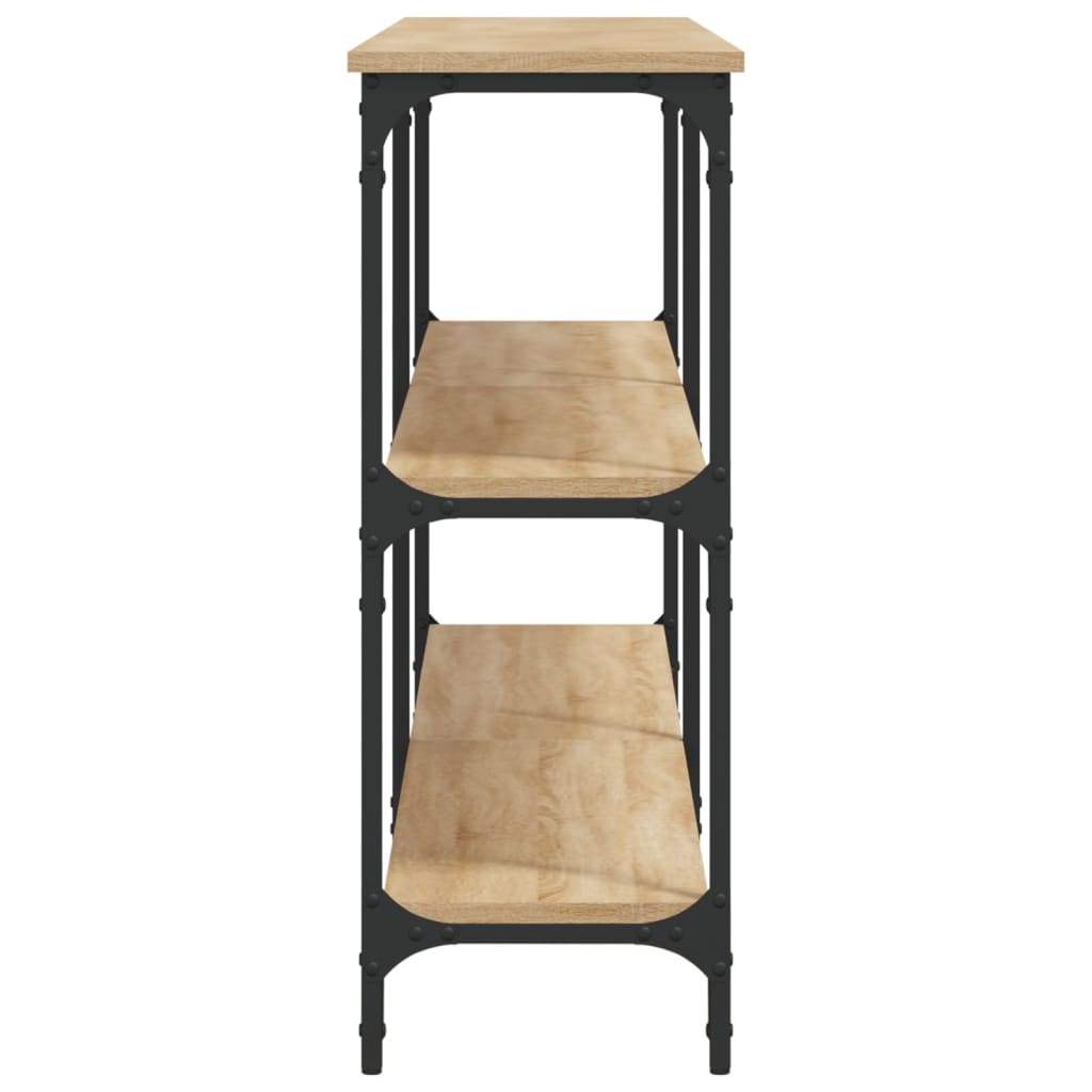 vidaXL Konsolentisch Sonoma-Eiche 200 x 29 x 75 cm Holzwerkstoff