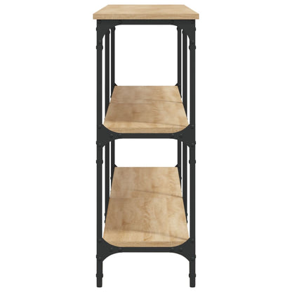 vidaXL Konsolentisch Sonoma-Eiche 200 x 29 x 75 cm Holzwerkstoff