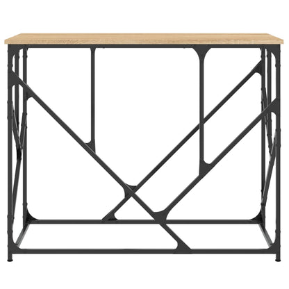 vidaXL Console table chêne sonoma 100x40x80 cm bois d'ingénierie