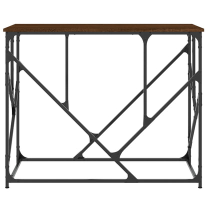vidaXL Konsolentisch Braun Eichen-Optik 100x40x80 cm Holzwerkstoff