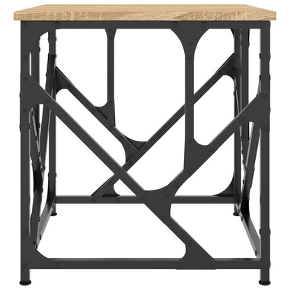 vidaXL Table basse chêne Sonoma 45x45x47,5 cm Bois d'ingénierie