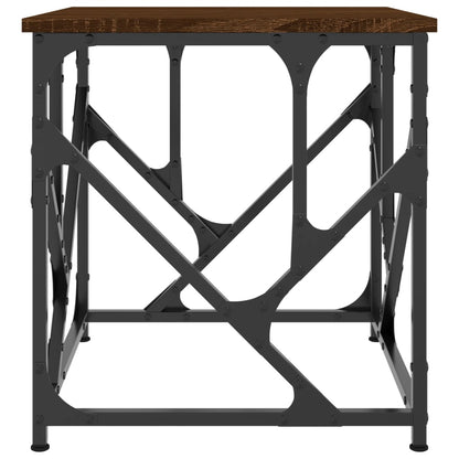 vidaXL Couchtisch Braun Eichen-Optik 45x45x47,5 cm Holzwerkstoff