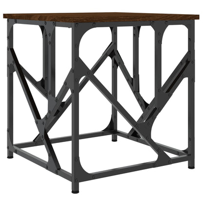 vidaXL Couchtisch Braun Eichen-Optik 45x45x47,5 cm Holzwerkstoff