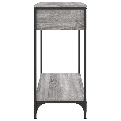 vidaXL Console table gris sonoma 75x34,5x75 cm Bois d'ingénierie