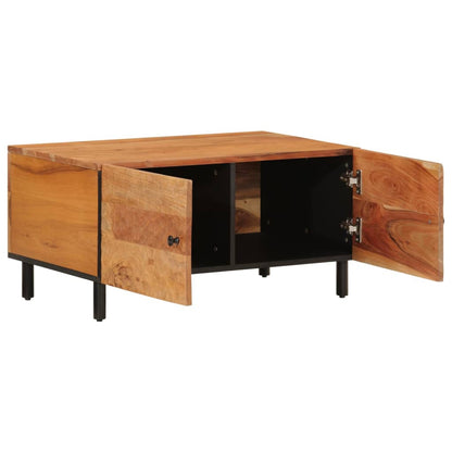 vidaXL Couchtisch 80x50x40 cm Massivholz Akazie