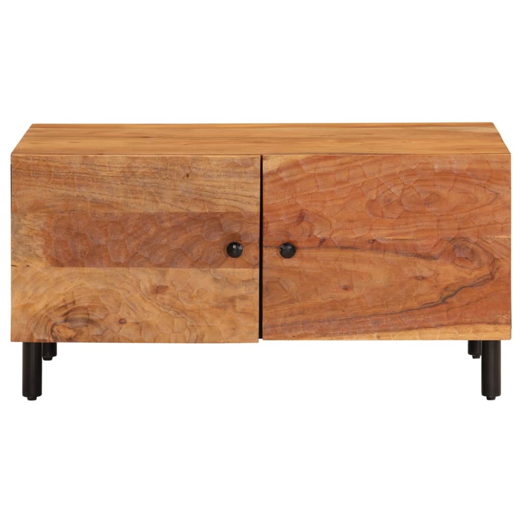 vidaXL Couchtisch 80x50x40 cm Massivholz Akazie