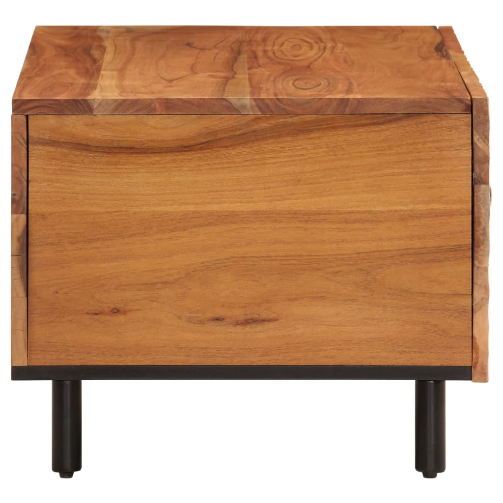 vidaXL Couchtisch 80x50x40 cm Massivholz Akazie