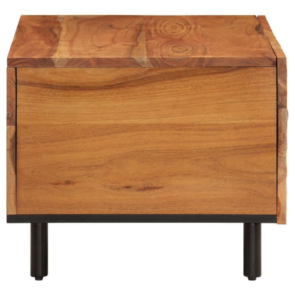 vidaXL Couchtisch 80x50x40 cm Massivholz Akazie