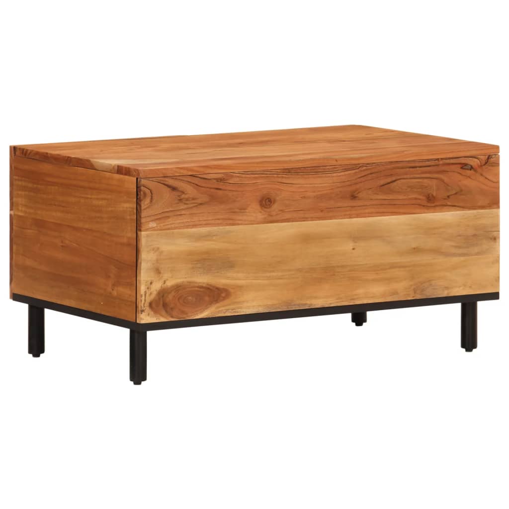 vidaXL Couchtisch 80x50x40 cm Massivholz Akazie