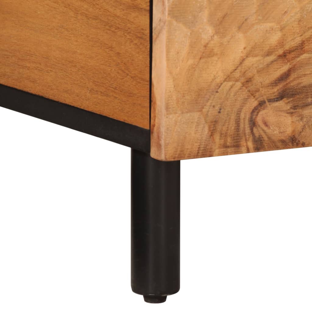vidaXL Couchtisch 80x50x40 cm Massivholz Akazie
